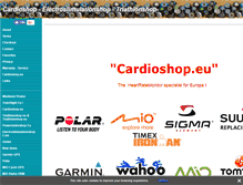 Tablet Screenshot of cardioshop.fr